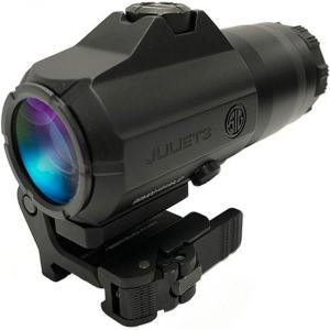 imageSIG SAUER Juliet3 3x24 mm Durable Compact Waterproof Magnifier  Powercam Quick Release Mount with Spacers