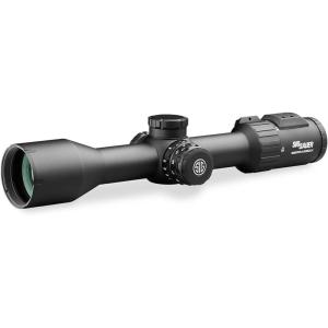 imageSIG SAUER SIERRA6BDX 318x44mm 30mm Maintube F2  Second Focal Plane Riflescope with Integrated BDX Ballistic Data Xchange 20  Compact Lightweight Durable Waterproof Fogproof Hunting Rifle Scope
