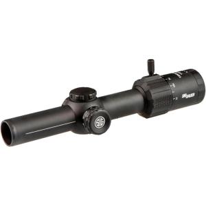 imageSIG SAUER TangoMSR LPVO 16X24 30mm Tube F2  Second Focal Plane Riflescope with Hellfire Illuminated FL6 Reticle  Durable Waterproof Fogproof Black Hunting Rifle Scope  Lens Covers Included