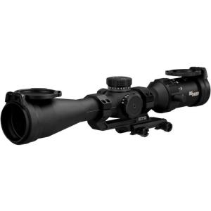 imageSIG SAUER TangoSPR 416x44mm 30mm Tube Second Focal PlaneSFPF2 Shockproof Waterproof Fogproof Tactical Riflescope  MOA BDC1 Reticle SPR Scope Mount FlipBack Caps Included SOTS44000