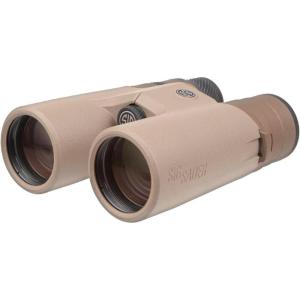 imageSIG SAUER ZULU8 HDX 10x42mm Waterproof Fogproof Durable Bright Clear Precise Ergonomic Closed Bridge FDE Hunting Binoculars with AntiReflective Lenses  Molded EVA Carrying Case Included10x50mm
