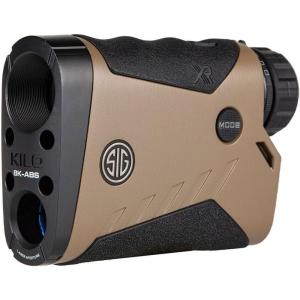 imageSig Sauer KILO8KABS 7 x 25 mm Tactical Hunting Durable High Accuracy Up to 8000 Yards Reflective Range Digital Bluetooth Laser Monocular Rangefinder  Circle Duplex Box  Milling Grid Reticle