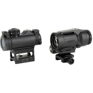 imageSig Sauer RomeoMSR 2 MOA Compact Red Dot Sight and Juliet5 Micro 5X24MM Waterproof Magnifier Combo Kit SORJ72501
