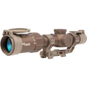 imageSig Sauer Waterproof Fogproof Hunting Hellfire Reticle SpectraCoat FFP 30mm Tube Diameter TANGO6T 16X24mm DVO Scope