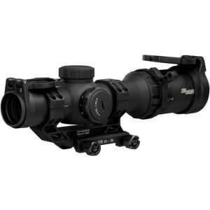 imageSig Sauer TangoMSR Compact LPVO 18x24 30mm Maintube Second Focal PlaneF2SPF Waterproof Shockproof Hunting Scope  Illuminated MSR BDC8 Reticle 6 Illumination Settings SOTMC81000