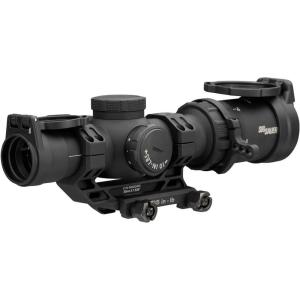 imageSIG SAUER TangoMSR Compact 110x24mm Rifle Scope  30mm Main Tube Durable Hunting Scope  Illuminated BDC10 Reticle Includes 1535 MSR MountSFP Illuminated BDC10 Reticle