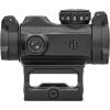 imageSig Sauer RomeoMSR 1x20mm 2 MOA Red Dot Sight  Durable Waterproof Lightweight UltraCompact Gun Sight with FlipBack Lens CoversBlack