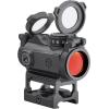 imageSig Sauer RomeoMSR 1x20mm 2 MOA Red Dot Sight  Durable Waterproof Lightweight UltraCompact Gun Sight with FlipBack Lens CoversBlack