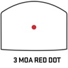 image:imageSIG SAUER RomeoRS PRO Reinforced Steel 8 Brightness Modes Pistol Dot Sight with Aspherical Glass Lens  Compatible with Optic Ready P320 P226 amp P229  Red DotGreen Dot OptionsBlack Housing  Red Dot