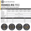 image:imageSIG SAUER RomeoRS PRO Reinforced Steel 8 Brightness Modes Pistol Dot Sight with Aspherical Glass Lens  Compatible with Optic Ready P320 P226 amp P229  Red DotGreen Dot OptionsClear Housing  Red Dot