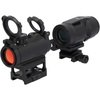 image:imageSig Sauer RomeoMSR Compact Red Dot Sight and Juliet3 Micro UltraCompact Lightweight Waterproof Magnifier Combo KitBlack
