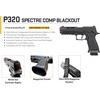 image:imageSIG SAUER P320 Spectre Comp Blackout CO2 Pellet Air Pistol  SemiAuto 20rd Pellet Magazine CO2 Powered